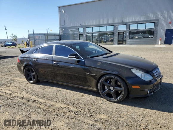 2006 Mercedes-Benz CLS-Class AMG with VIN WDDDJ76X16A019533, listed as a Copart auction lot 79456094 with 166,473 mi miles and Salvage Title. Bid and sale history available at carsss.com. Image 4.
