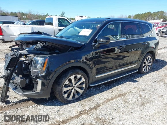 2021 Kia Telluride EX z VIN 5XYP34HC7MG170724, wystawiony jako IAAI lot #41640002 z przebiegiem 36 812 mil mil oraz . Historia ofert i sprzedaży dostępna na DreamBid. Obrazek 2.