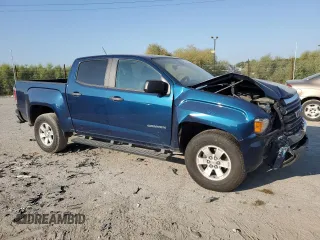 2020 GMC Canyon 2WD with VIN 1GTG5BEN0L1139396, listed as a Copart auction lot 71921034 with 0 mi miles and Salvage Title. Bid and sale history available at carsss.com. Image 4.