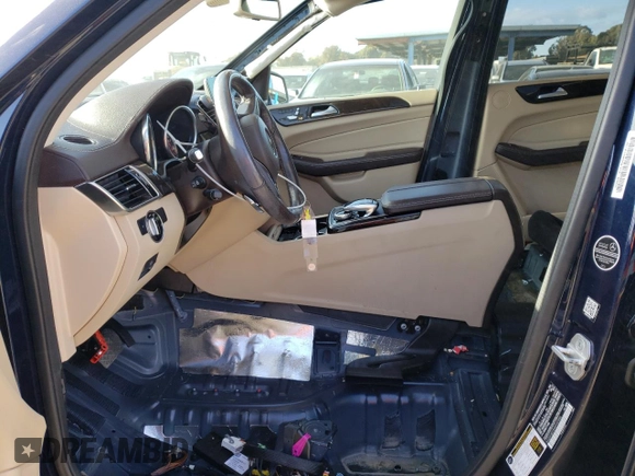 2017 Mercedes-Benz GLS with VIN 4JGDF6EE5HA935586, listed as a Copart auction lot 39951723 with 52,184 mi miles. Bid and sale history available at carsss.com. Image 7.