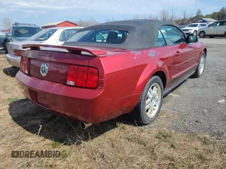 2006 Ford Mustang Standard with VIN 1ZVFT84N365233868, listed as a Copart auction lot 54738495 with 210,062 mi miles and Clean Title. Bid and sale history available at carsss.com. Image 4.