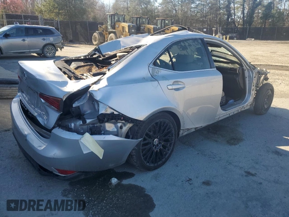 2017 Lexus IS 350 with VIN JTHBE1D25H5029955, listed as a Copart auction lot 44959695 with Not Provided miles and Clean Title. Bid and sale history available at DreamBid. Image 3.