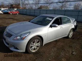 2015 Infiniti Q40 with VIN JN1CV6AR4FM520186, listed as a Copart auction lot 87392404 with 67,775 mi miles and Salvage Title. Bid and sale history available at carsss.com. Image 1.