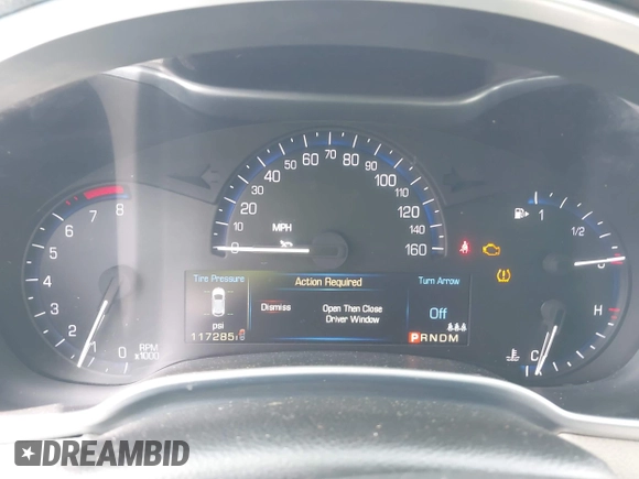 2014 Cadillac SRX Performance Collection with VIN 3GYFNCE31ES683465, listed as a IAAI auction lot 42107705 with 117,285 mi miles. Bid and sale history available at carsss.com. Image 7.