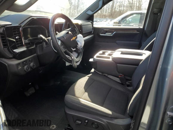 2023 Chevrolet Silverado 1500 LT with VIN 1GCRDDED0PZ329043, listed as a Copart auction lot 47159045 with 0 mi miles and Salvage Title. Bid and sale history available at carsss.com. Image 7.