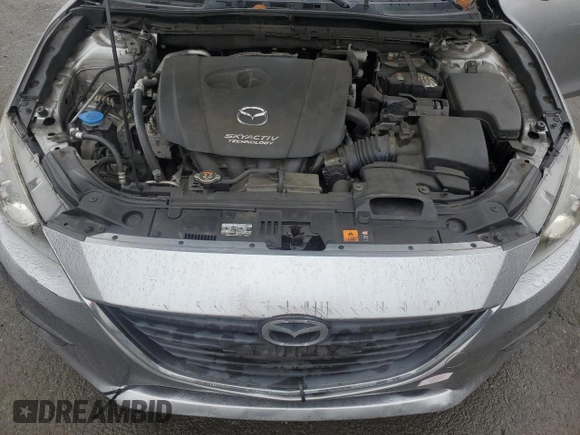 2014 Mazda 3 i Grand Touring with VIN JM1BM1M74E1106463, listed as a Copart auction lot 85144434 with 122,729 mi miles and Salvage Title. Bid and sale history available at DreamBid. Image 11.