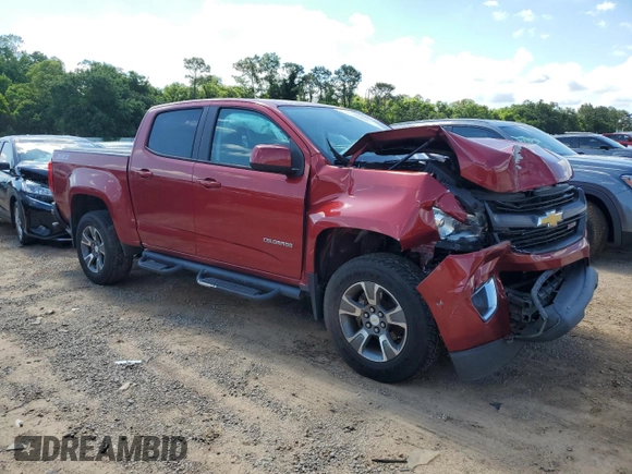 2015 Chevrolet Colorado 2WD Z71 with VIN 1GCGSCE35F1186280, listed as a Copart auction lot 56596115 with 123,041 mi miles and Salvage title. Bid and sale history available at DreamBid. Image 4.