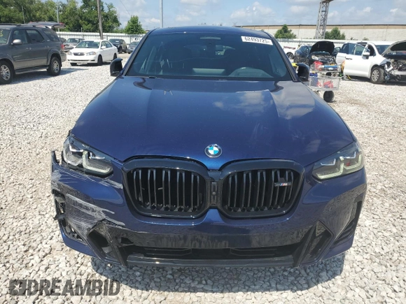 2022 BMW X4 M40i with VIN 5UX43DT02N9K59473, listed as a Copart auction lot 62493725 with 49,708 mi miles and Salvage title. Bid and sale history available at DreamBid. Image 5.