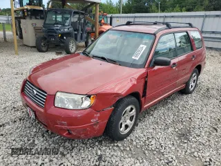 2007 Subaru Forester X with VIN JF1SG63657H717874, listed as a Copart auction lot 69929534 with 91,480 mi miles and Salvage Title. Bid and sale history available at carsss.com. Image 1.
