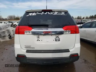 2010 GMC Terrain SLE-2 with VIN 2CTALDEW7A6399065, listed as a Copart auction lot 43065695 with 161,625 mi miles and Salvage Title. Bid and sale history available at carsss.com. Image 6.