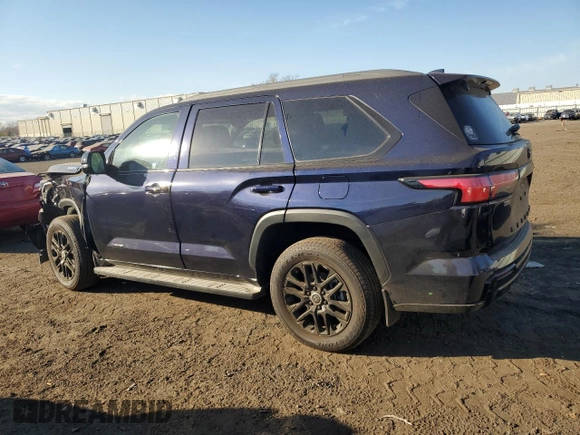 2024 Toyota Sequoia SR5 with VIN 7SVAAABA5RX034278, listed as a Copart auction lot 77832784 with 0 mi miles and Salvage Title. Bid and sale history available at carsss.com. Image 2.
