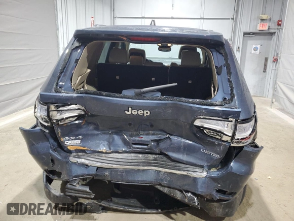 2021 Jeep Grand Cherokee 80th Anniversary z VIN 1C4RJFBG0MC752948, wystawiony jako Copart lot #57801725 z przebiegiem 51 611 mil mil oraz Szkoda całkowita • Salvage title. Historia ofert i sprzedaży dostępna na DreamBid. Obrazek 6.