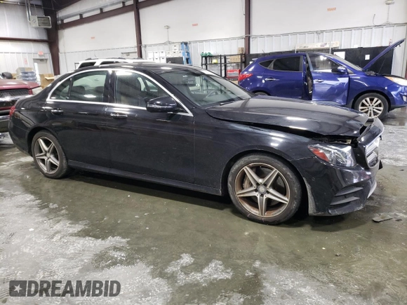 2017 Mercedes-Benz E 300 Luxury with VIN WDDZF4JB0HA039244, listed as a Copart auction lot 56474805 with 135,674 mi miles and Salvage title. Bid and sale history available at DreamBid. Image 4.