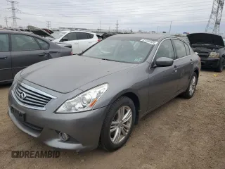 2012 Infiniti G25 x with VIN JN1DV6AR5CM861452, listed as a Copart auction lot 83300584 with 81,057 mi miles and Clean Title. Bid and sale history available at DreamBid. Image 1.
