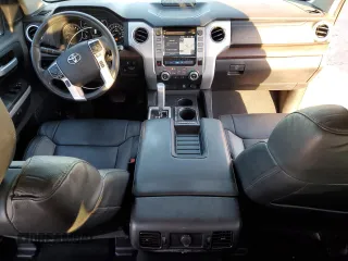 2018 Toyota Tundra 2WD SR5 with VIN 5TFFY5F16JX237455, listed as a Copart auction lot 84060504 with 105,034 mi miles and Salvage Title. Bid and sale history available at carsss.com. Image 8.