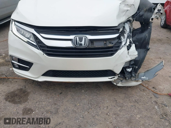 2018 Honda Odyssey Elite with VIN 5FNRL6H90JB064823, listed as a IAAI auction lot 41510216 with 48,223 mi miles. Bid and sale history available at carsss.com. Image 17.