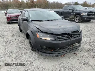 2014 Volkswagen Passat S w/Nav with VIN 1VWAP7A36EC026154, listed as a Copart auction lot 83426054 with 192,012 mi miles and Salvage Title. Bid and sale history available at carsss.com. Image 11.
