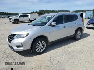 2017 Nissan Rogue SV with VIN 5N1AT2MV2HC853177, listed as a Copart auction lot 59029545 with 117,816 mi miles and Salvage title. Bid and sale history available at DreamBid. Image 1.