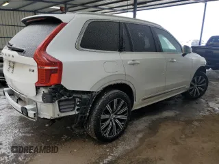 2024 Volvo XC90 Plus Bright Theme with VIN YV4L12PE3R1183549, listed as a Copart auction lot 44153945 with 8,268 mi miles and Salvage Title. Bid and sale history available at DreamBid. Image 3.