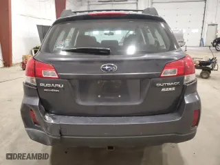 2011 Subaru Outback 2.5i with VIN 4S4BRBAC7B3333232, listed as a Copart auction lot 51266325 with 183,649 mi miles and Salvage Title. Bid and sale history available at carsss.com. Image 6.