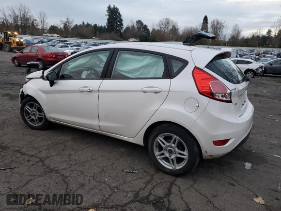 2017 Ford Fiesta SE with VIN 3FADP4EJ9HM168577, listed as a Copart auction lot 83922034 with 92,640 mi miles and Salvage Title. Bid and sale history available at carsss.com. Image 2.