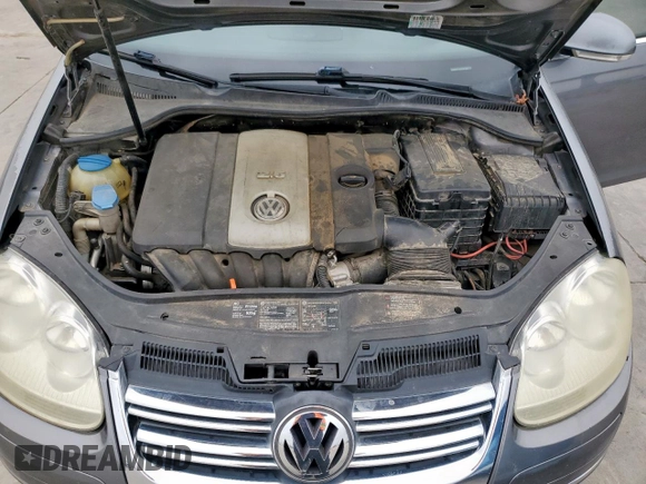 2006 Volkswagen Jetta 2.5L with VIN 3VWRF71K96M799116, listed as a Copart auction lot 54176185 with 181,449 mi miles and Salvage title. Bid and sale history available at DreamBid. Image 11.