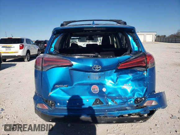 2017 Toyota RAV4 Hybrid XLE with VIN JTMRJREV5HD088190, listed as a Copart auction lot 71149792 with 153,450 mi miles. Bid and sale history available at carsss.com. Image 6.