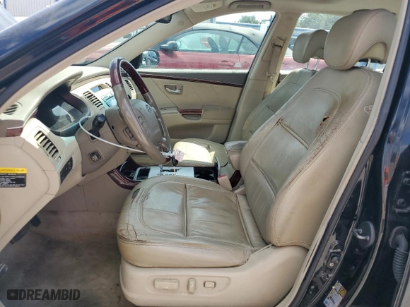 2007 Hyundai Azera SE with VIN KMHFC46F77A230168, listed as a Copart auction lot 72891584 with 119,853 mi miles and Salvage Title. Bid and sale history available at carsss.com. Image 7.
