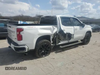 2021 Chevrolet Silverado 1500 RST with VIN 1GCUYEED1MZ376890, listed as a Copart auction lot 48965565 with 71,939 mi miles and Salvage Title. Bid and sale history available at carsss.com. Image 3.