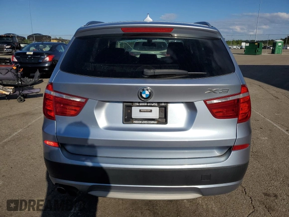 2012 BMW X3 35i z VIN 5UXWX7C5XCL975077, wystawiony jako Copart lot #56865805 z przebiegiem 226 838 mil mil oraz Tytuł czysty. Historia ofert i sprzedaży dostępna na DreamBid. Obrazek 6.