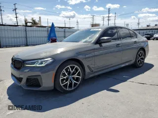 2022 BMW 5 Series 530e с VIN WBA13AG0XNCK78446, выставлен на аукционе Copart как лот 50814175 с пробегом 35 078 миль миль и Списание • Salvage title. История ставок и продаж доступна на DreamBid. Изображение 1.