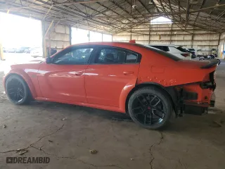 2020 Dodge Charger Scat Pack with VIN 2C3CDXGJ2LH149751, listed as a Copart auction lot 48031765 with 30,219 mi miles and Salvage Title. Bid and sale history available at carsss.com. Image 2.