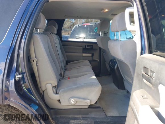 2010 Toyota Sequoia SR5 with VIN 5TDZM5G12AS001625, listed as a IAAI auction lot 41297056 with 131,835 mi miles. Bid and sale history available at carsss.com. Image 8.
