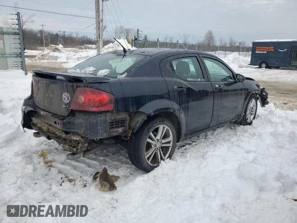 2012 Dodge Avenger SXT Plus with VIN 1C3CDZEG8CN244048, listed as a Copart auction lot 44672875 with 176,067 mi miles and Non Repairable. Bid and sale history available at carsss.com. Image 3.