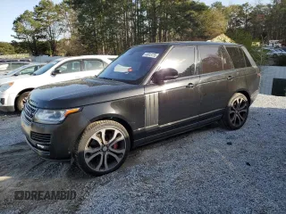 2017 Land Rover Range Rover z VIN SALGW2FE2HA333228, wystawiony jako Copart lot #49913735 z przebiegiem 83 602 mil mil oraz Szkody całkowita. Historia ofert i sprzedaży dostępna na DreamBid. Obrazek 1.