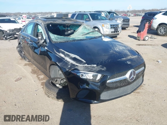 2022 Mercedes-Benz A 220 with VIN W1K3G4FB4NJ333267, listed as a IAAI auction lot 41327845 with Not Provided miles and . Bid and sale history available at DreamBid. Image 1.