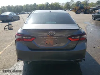 2024 Toyota Camry SE with VIN 4T1T11AK0RU891974, listed as a Copart auction lot 51246895 with 12,529 mi miles and Salvage Title. Bid and sale history available at carsss.com. Image 6.