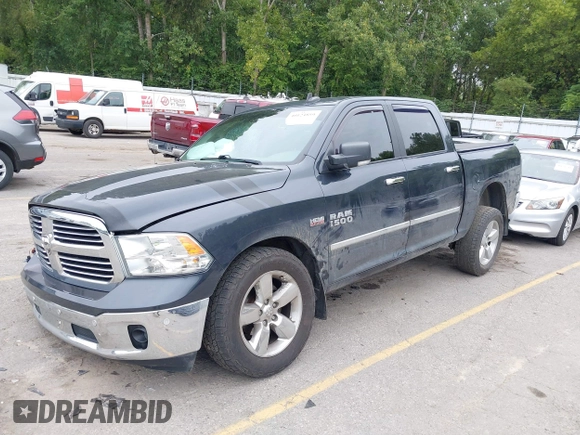 2018 Ram 1500 Big Horn with VIN 3C6RR7LT9JG230152, listed as a IAAI auction lot 40124859 with 120,700 mi miles. Bid and sale history available at carsss.com. Image 17.