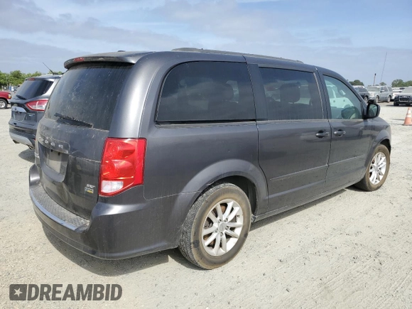 2016 Dodge Grand Caravan SXT with VIN 2C4RDGCG8GR330031, listed as a Copart auction lot 54548005 with Not Provided miles and Clean Title. Bid and sale history available at DreamBid. Image 3.