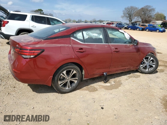 2021 Nissan Sentra SV с VIN 3N1AB8CV4MY325303, выставлен на аукционе Copart как лот 48811085 с пробегом 27 129 миль миль и Списание • Salvage title. История ставок и продаж доступна на DreamBid. Изображение 3.