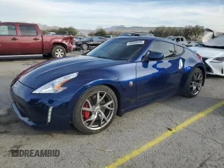 2017 Nissan 370Z with VIN JN1AZ4EH8HM951439, listed as a Copart auction lot 45596525 with 39,324 mi miles and Salvage Title. Bid and sale history available at carsss.com. Image 1.
