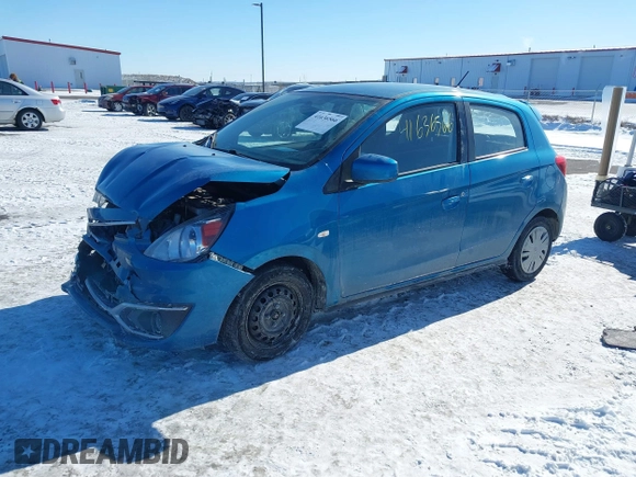 2020 Mitsubishi Mirage ES z VIN ML32A3HJ9LH007588, wystawiony jako IAAI lot #41636566 z przebiegiem 53 444 mil mil oraz . Historia ofert i sprzedaży dostępna na DreamBid. Obrazek 17.