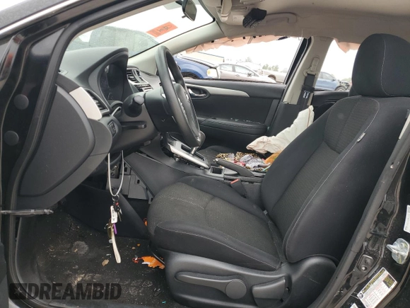 2017 Nissan Sentra S with VIN 3N1AB7APXHY248182, listed as a Copart auction lot 51834855 with 94,224 mi miles and Salvage Title. Bid and sale history available at DreamBid. Image 7.