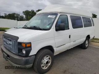 2010 Ford Econoline Passenger XL with VIN 1FBSS3BL2ADA88091, listed as a Copart auction lot 71018604 with 214,293 mi miles and Clean Title. Bid and sale history available at DreamBid. Image 1.