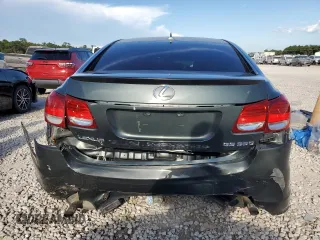 2008 Lexus GS 350 with VIN JTHBE96S780042165, listed as a Copart auction lot 66584414 with 206,625 mi miles and Salvage Title. Bid and sale history available at carsss.com. Image 6.