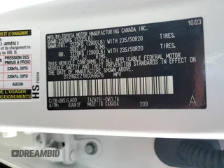 2024 Lexus NX 350 Luxury with VIN 2T2HGCEZ1RC048676, listed as a Copart auction lot 58994635 with 13,229 mi miles and Salvage title. Bid and sale history available at DreamBid. Image 14.