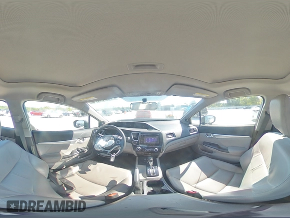 2014 Honda Civic EX-L with VIN 19XFB2F90EE010080, listed as a Copart auction lot 52307055 with 284,203 mi miles and Salvage Title. Bid and sale history available at DreamBid. Image 13.