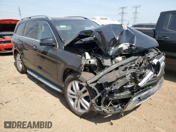 2018 Mercedes-Benz GLS with VIN 4JGDF6EE9JB179437, listed as a Copart auction lot 54319593 with 83,502 mi miles. Bid and sale history available at carsss.com. Image 4.