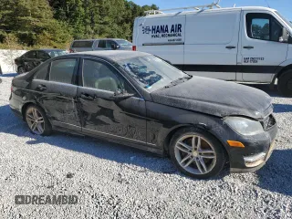 2014 Mercedes-Benz C-Class C 300 Sport with VIN WDDGF8AB5EA893642, listed as a Copart auction lot 71646584 with 0 mi miles and Salvage Title. Bid and sale history available at carsss.com. Image 4.