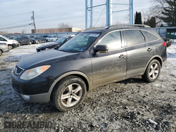 2007 Hyundai Veracruz GLS with VIN KM8NU73C57U008554, listed as a Copart auction lot 42334605 with 101,057 mi miles and Salvage Title. Bid and sale history available at DreamBid. Image 1.